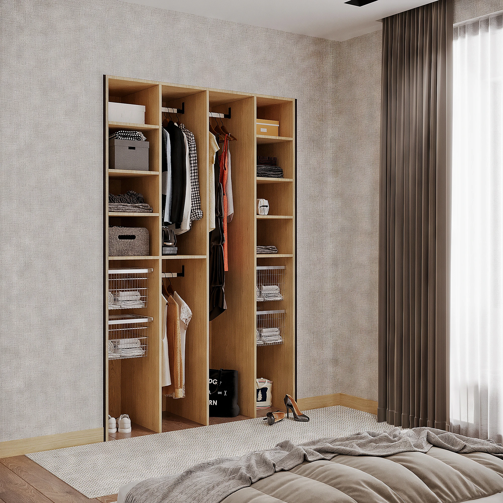 Integreret Garderobe