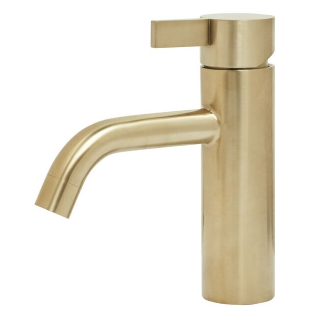 NOBA badarmatur - Børstet messing